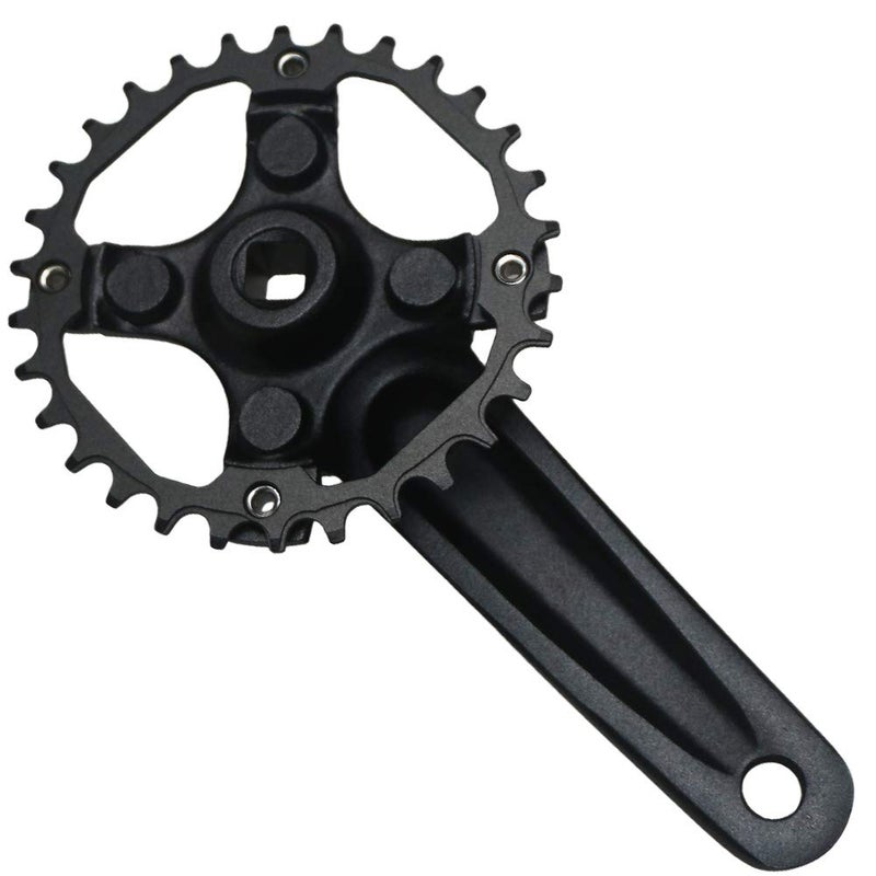 GANOPPER 30T Mountain Bike Crankset 1X MTB Crank Arm Set 152mm with Narrow Wide Chainring Bolts - Image 4